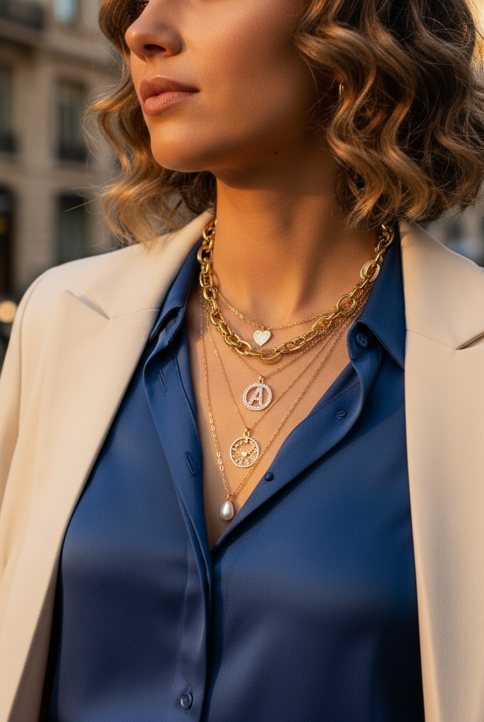 Chunky Loop Chain Necklace – Ατσάλινο Κολιέ με Χοντρούς Κρίκους | So Cute by Dimi