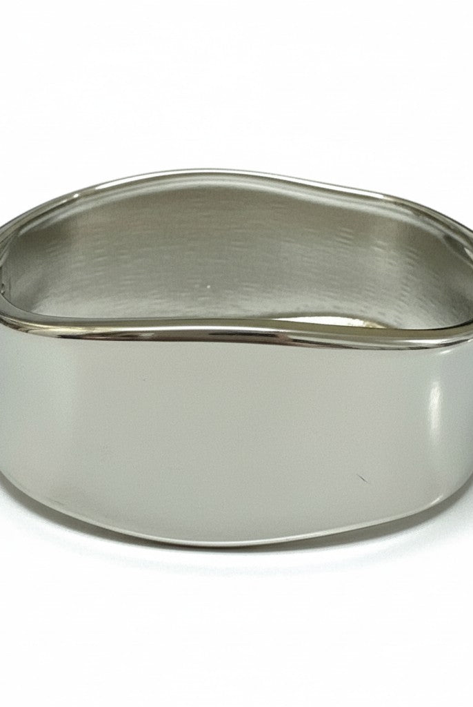 Copper bangle με κυματιστή φόρμα σε χρυσό και ασημί – So Cute by Dimi