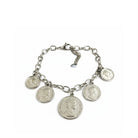 Βραχιόλι “Royal Coins” – Ατσάλινο με νομίσματα σε χρυσό ή ασημί | So Cute by Dimi