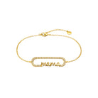 Ατσάλινο βραχιόλι μαμά με ζιργκόν Mama Love Bracelet So Cute by Dimi