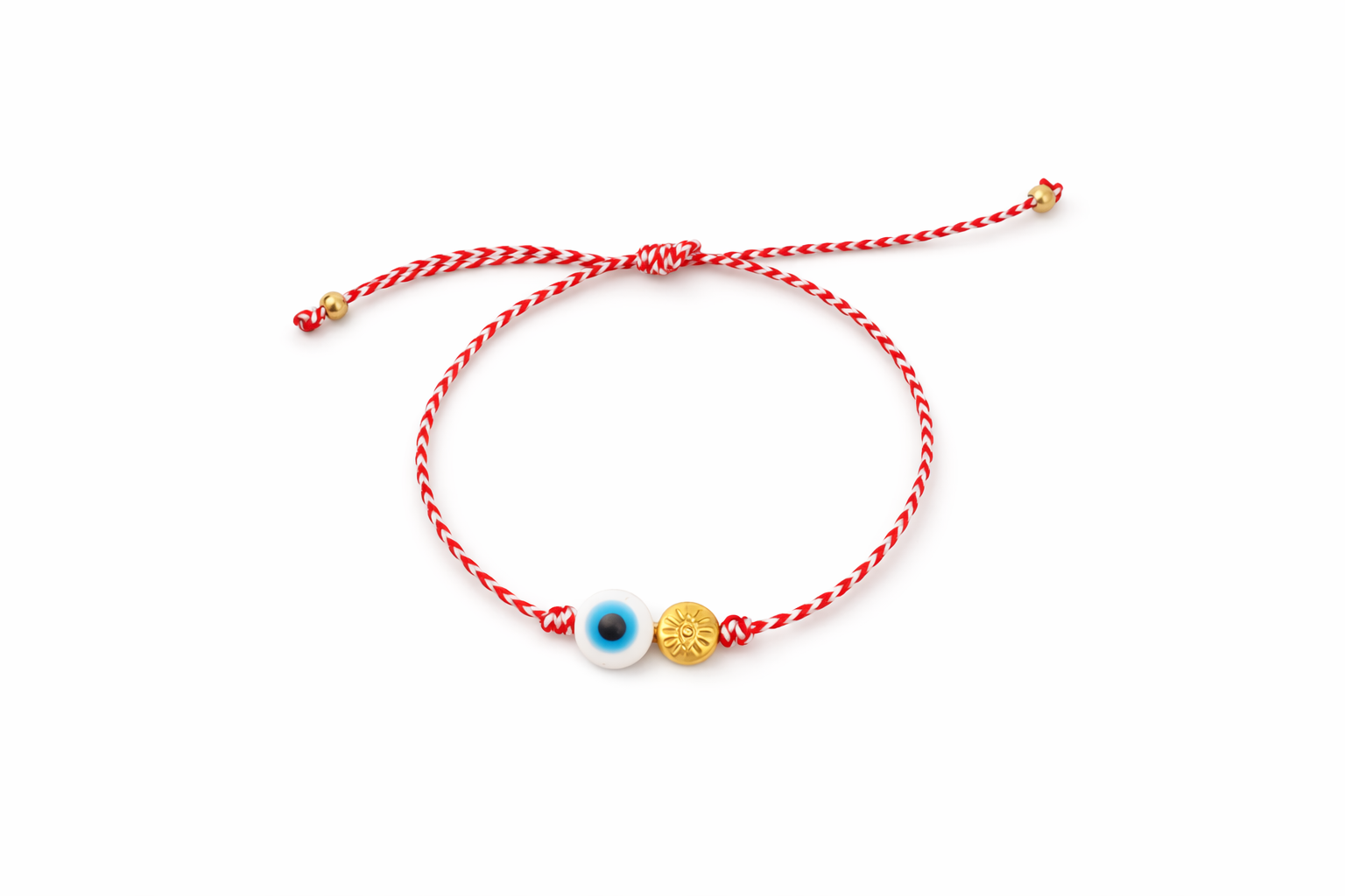 Nefeli Martis Bracelet ατσάλινο βραχιόλι Μάρτης με ματάκι So Cute by Dimi