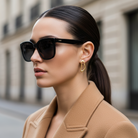 Ατσάλινα abstract σκουλαρίκια σε  χρυσό – Liquid Flow Earrings So Cute by Dimi