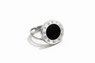 Numeral Pearl Ring ατσάλινο δαχτυλίδι με φίλντισι και λατινικούς αριθμούς σε χρυσό ή ασημί – So Cute by Dimi
