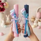 Πασχαλινές χειροποίητες λαμπάδες με στυλό  Stitch, So Cute by Dimi