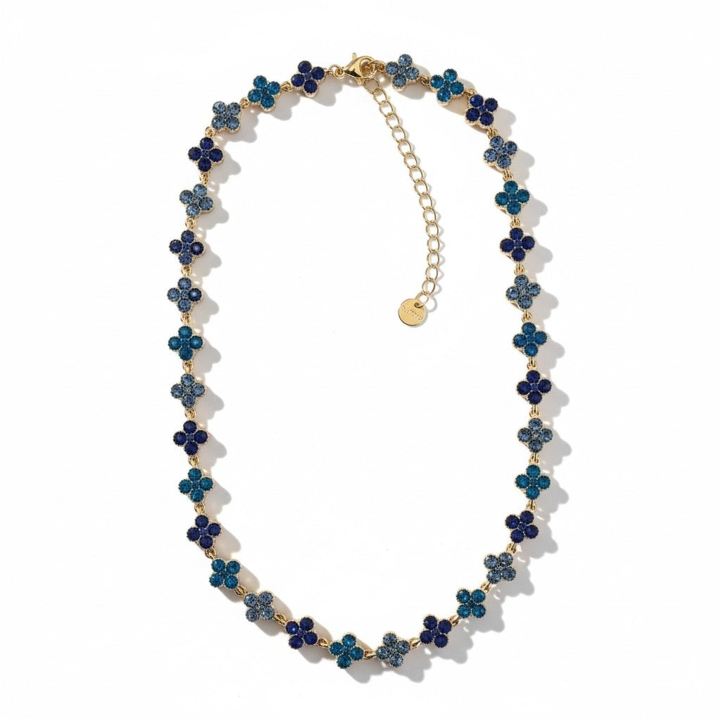 Crystal Cross Choker – Κολιέ Τσόκερ με Σταυρούς Ζιργκόν - So Cute by Dimi