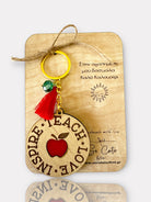 Μπρελόκ Teach-Love-Inspire - So Cute by Dimi