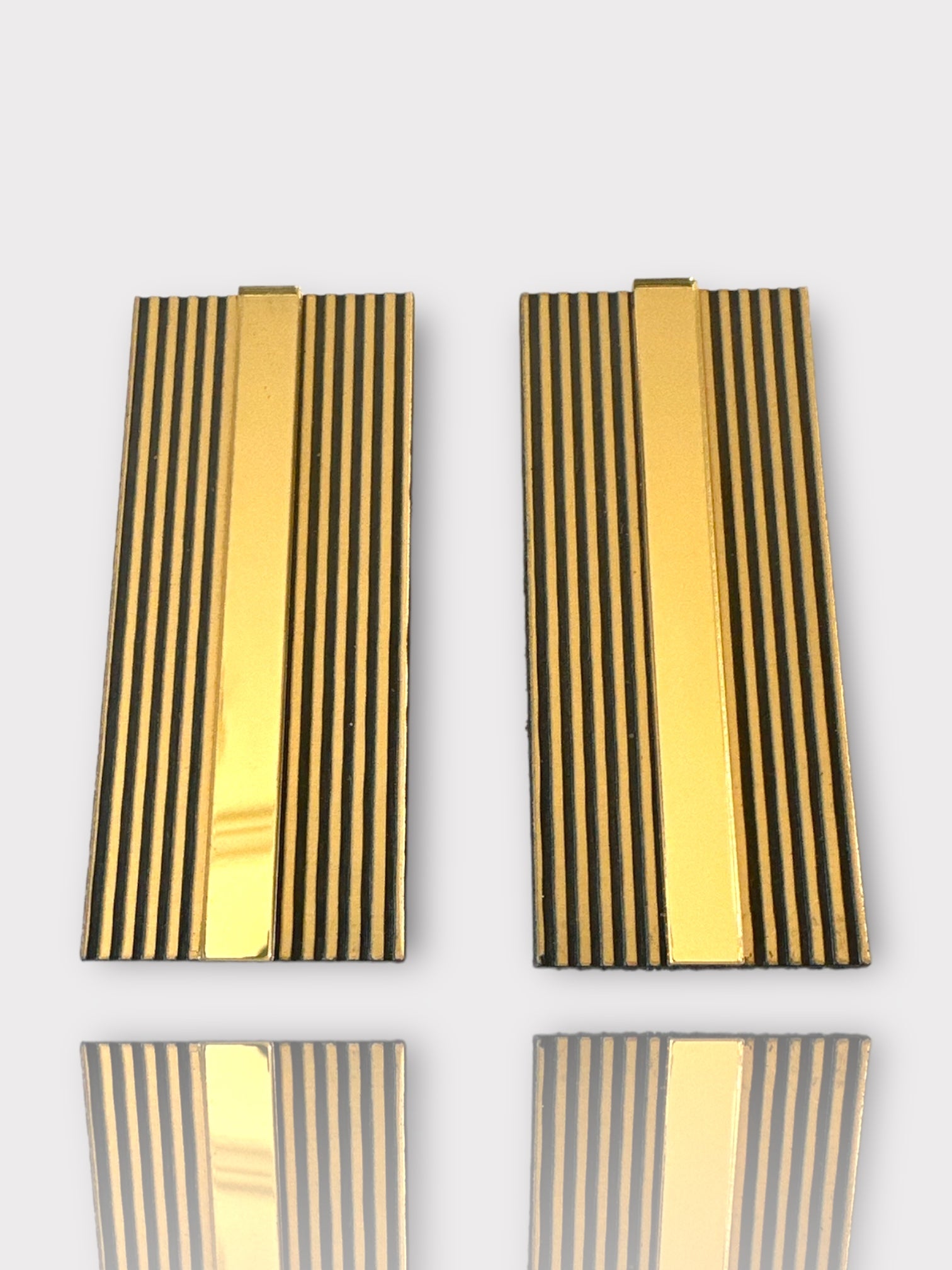Myla Earrings – Χειροποίητα ορθογώνια σκουλαρίκια από πλέξιγκλας – So Cute by Dimi