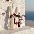 Χειροποίητες πασχαλινές λαμπάδες με greek chic διακόσμηση σε νησιώτικο σκηνικό – So Cute by Dimi