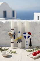 Χειροποίητες πασχαλινές λαμπάδες σε ελληνικό ύφος- So Cute by Dimi