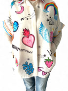 HEARTBEAT OVERSIZED SHIRT - So Cute by Dimi