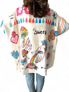 HEARTBEAT OVERSIZED SHIRT - So Cute by Dimi
