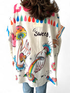 HEARTBEAT OVERSIZED SHIRT - So Cute by Dimi