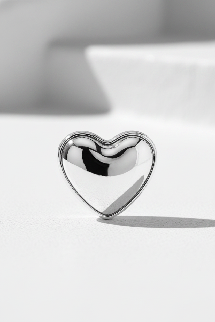 Heart Me Ring –Δαχτυλίδι Καρδιά από Ατσάλι | So Cute by Dimi