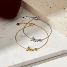 Love bracelet από ανοξείδωτο ατσάλι σε χρυσό και ασημί So Cute by Dimi