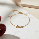 Love bracelet από ανοξείδωτο ατσάλι σε χρυσό και ασημί So Cute by Dimi