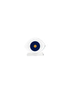 Mini navy evil eye plexiglass decor with gold detail small size – So Cute by Dimi