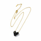 Mini Heart Glow – Κολιέ με Μικρή Καρδιά Miyuki | Ατσάλι - So Cute by Dimi