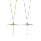 Starlume Necklace – Κολιέ Αστέρι με Ζιργκόν σε Χρυσό & Ασημί | So Cute by Dimi