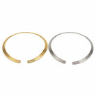 Triple Line Steel Collar – Ατσάλινο Τριπλό Κολάρο σε Χρυσό & Ασημί | So Cute by Dimi