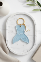 So Cute by Dimi bag charm ουρά γοργόνας από γαλάζιο plexiglass με charm