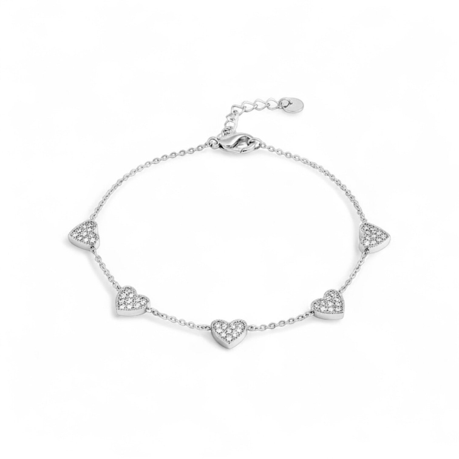 💖 Crystal Hearts Bracelet - So Cute by Dimi