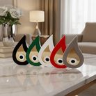 Golden Drop Eye – Επιτραπέζιο Γούρι Σταγόνα με Μάτι | Plexiglass 13×8 εκ. - So Cute by Dimi